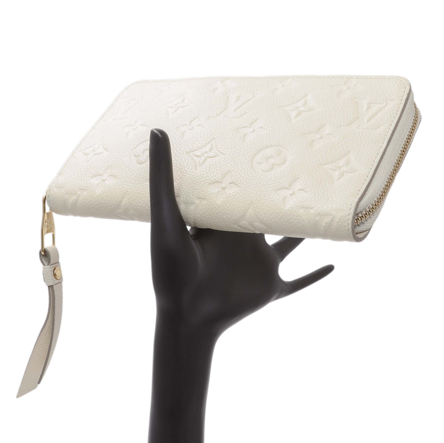 Exclusive Louis Vuitton White Empreinte Zippy Organizer — Alternate View 7