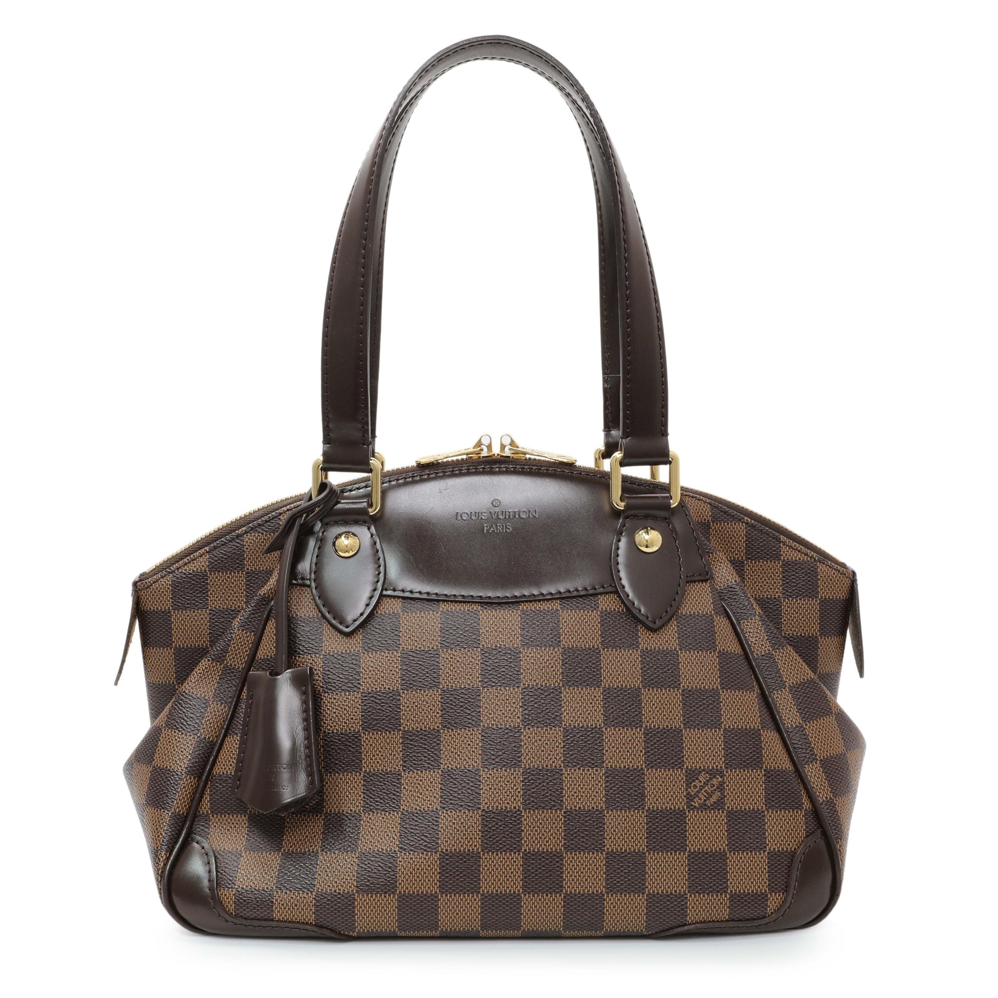Exclusive Louis Vuitton Damier Ebene Verona PM — Front View