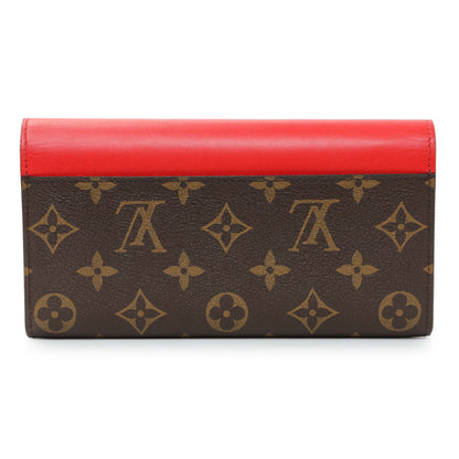 Exclusive Louis Vuitton Monogram Tribal Mask Sarah Wallet — Side View