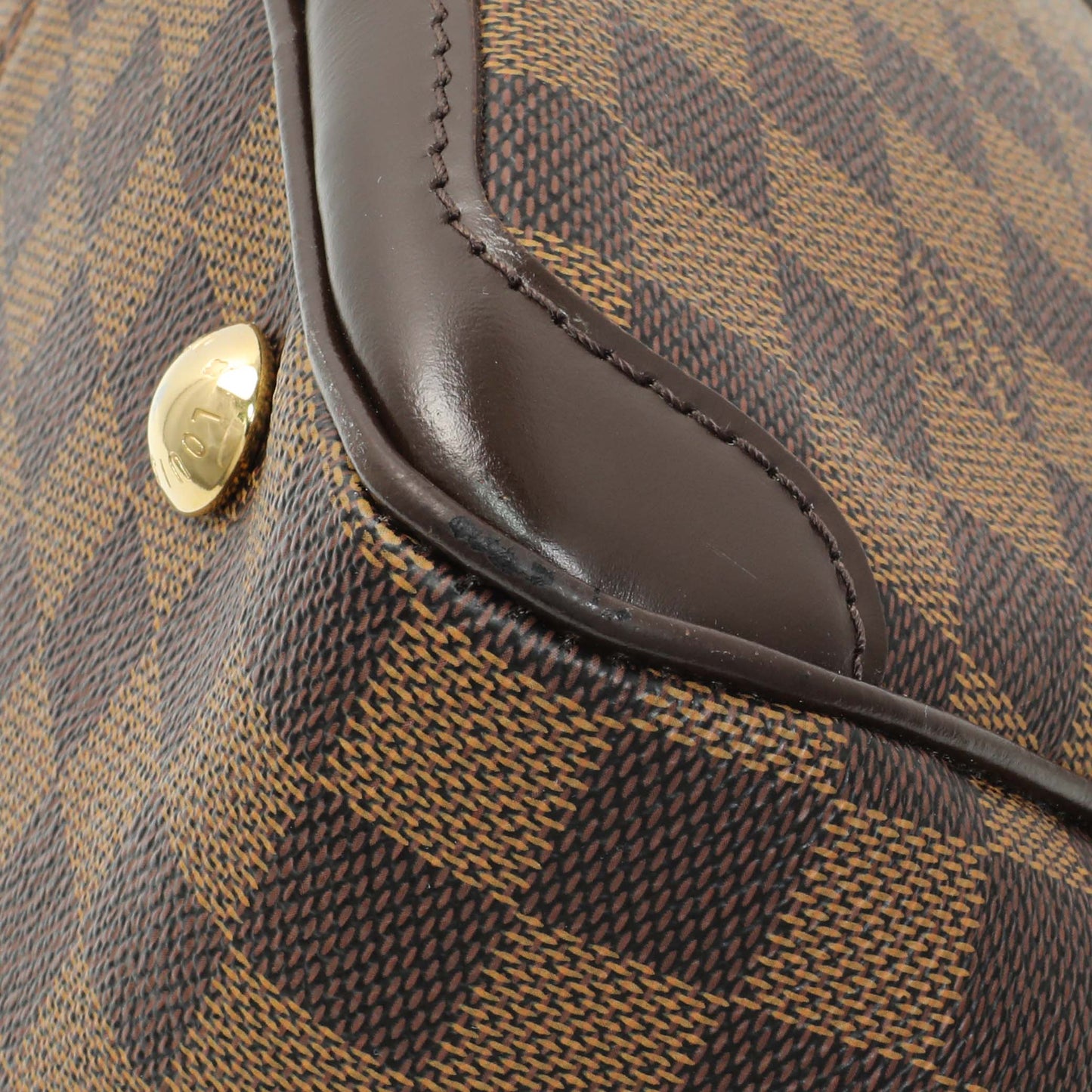 Exclusive Louis Vuitton Damier Ebene Verona PM — Detail View