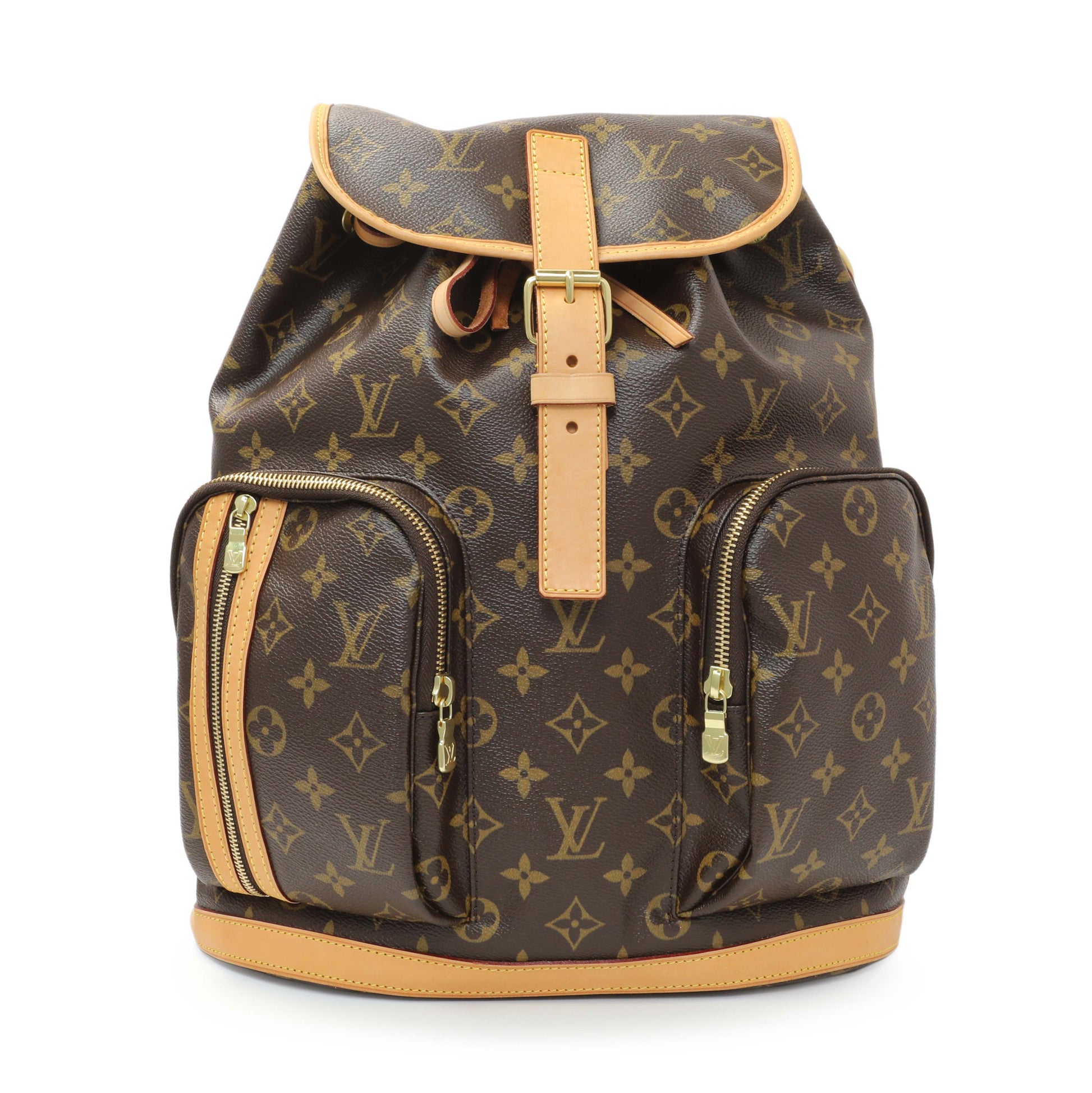 Exclusive Louis Vuitton Monogram Bosphore Backpack — Front View