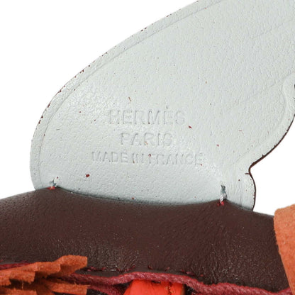 Exclusive Hermes Milo Lambskin Grigri Rodeo Pegase Horse Bag Charm PM — Back View
