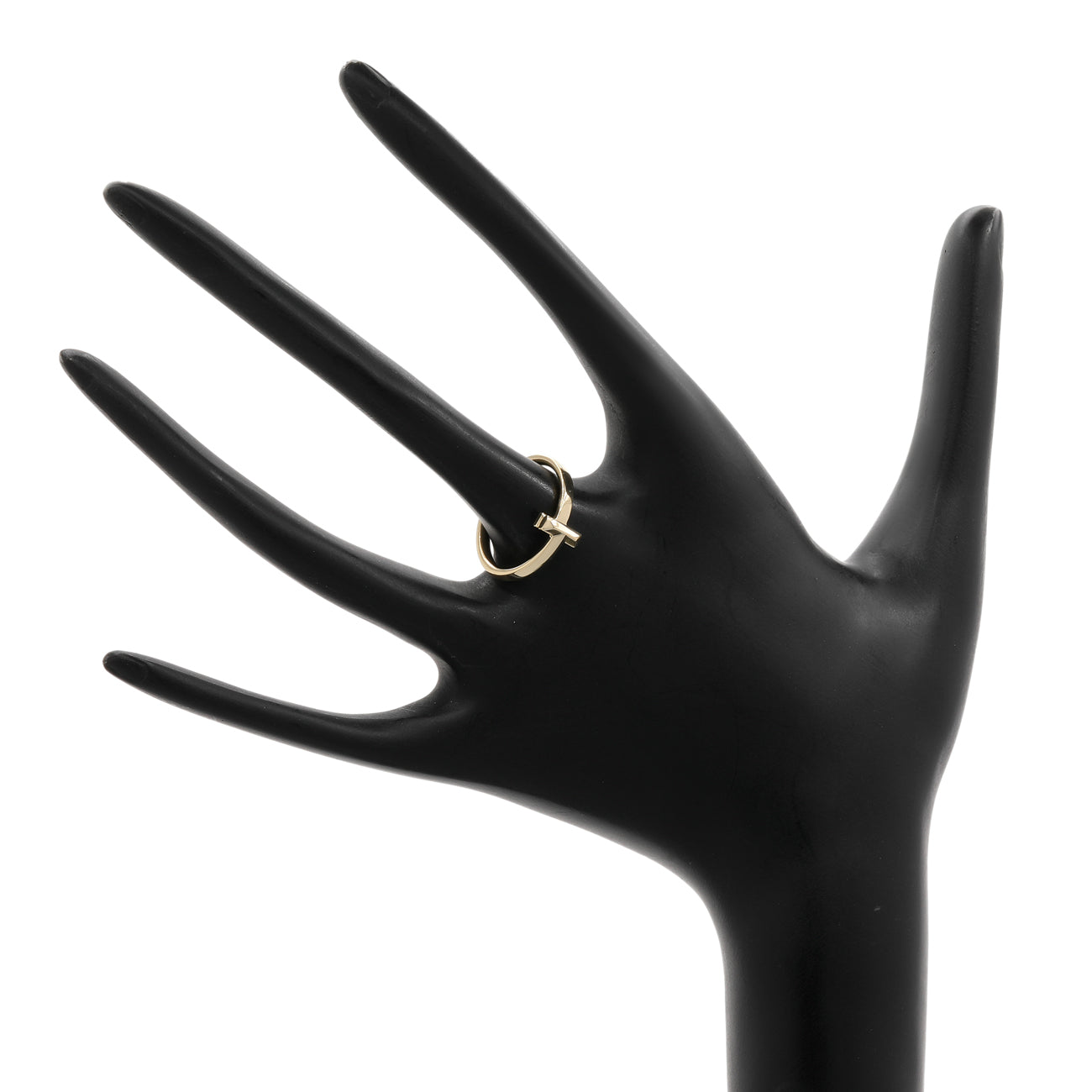 Exclusive Tiffany & Co. 18K Yellow Gold T1 Ring — Top View