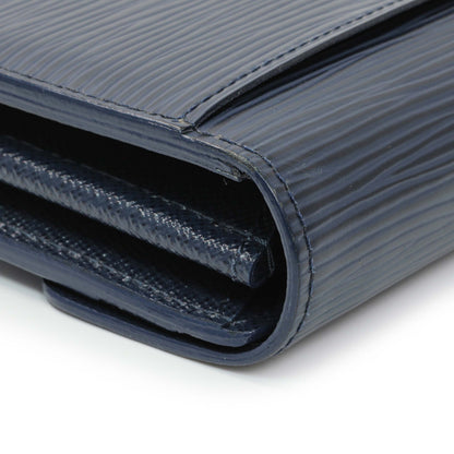 Exclusive Louis Vuitton Blue Epi Sarah Wallet — Alternate View 10