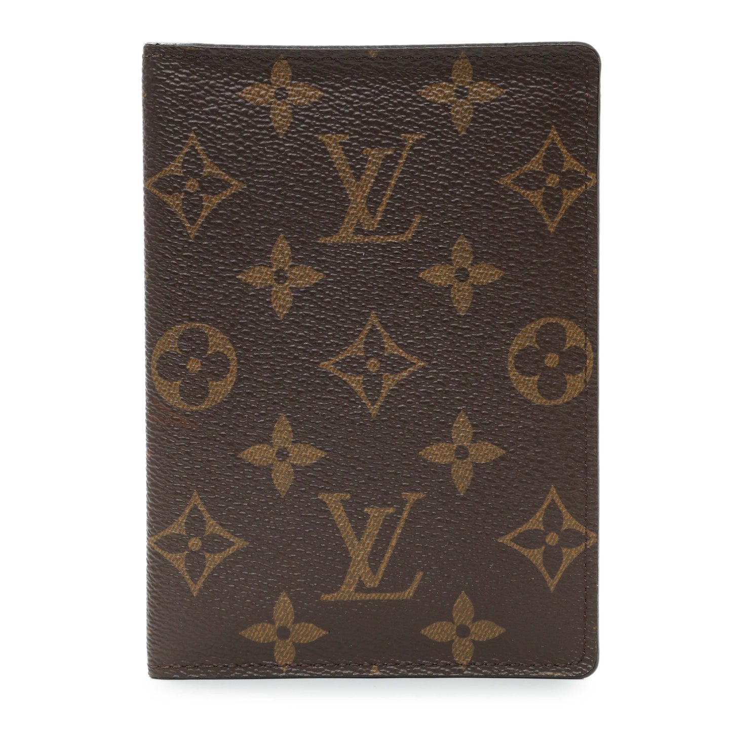 Exclusive Louis Vuitton Monogram Passport Cover — Front View
