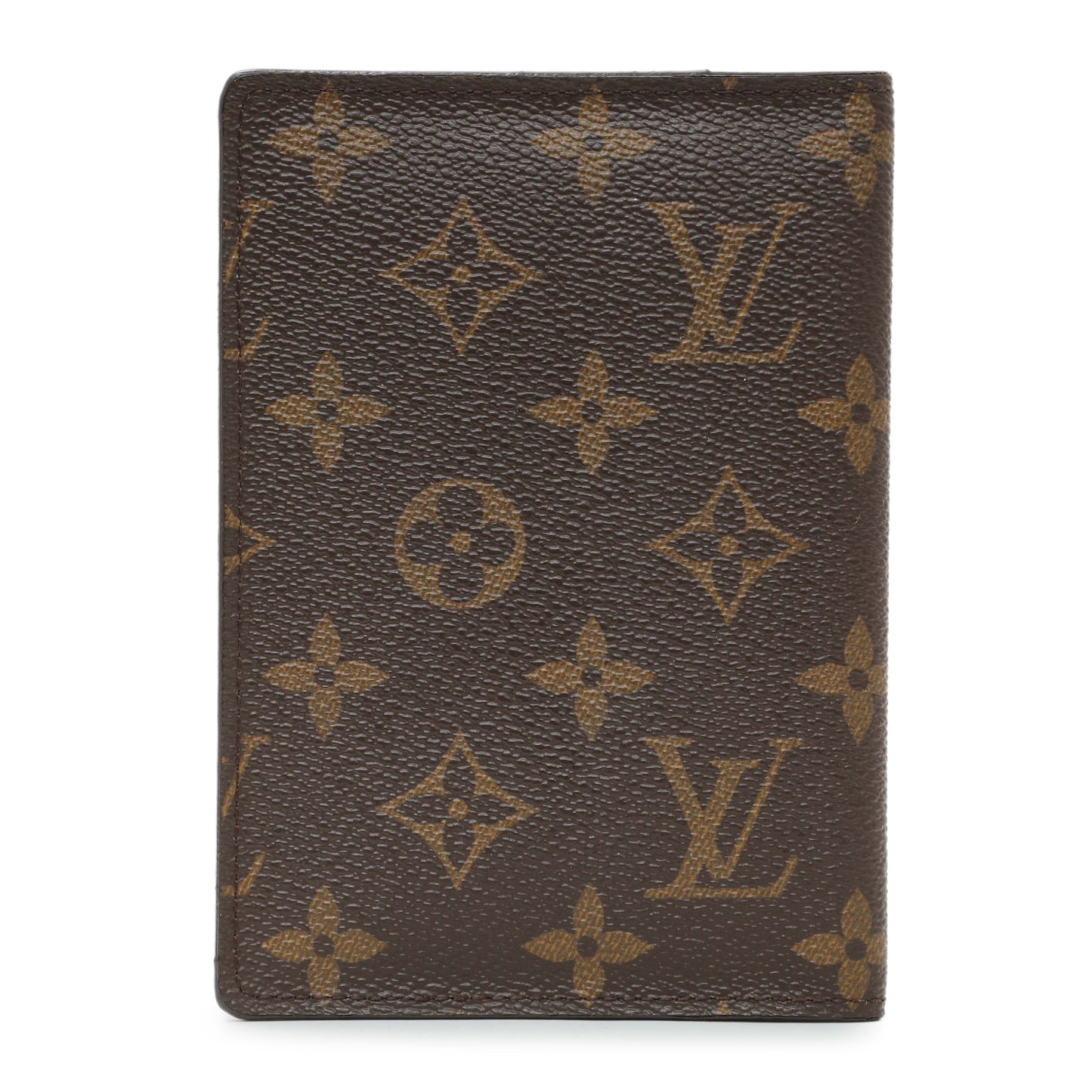 Exclusive Louis Vuitton Monogram Passport Cover — Side View