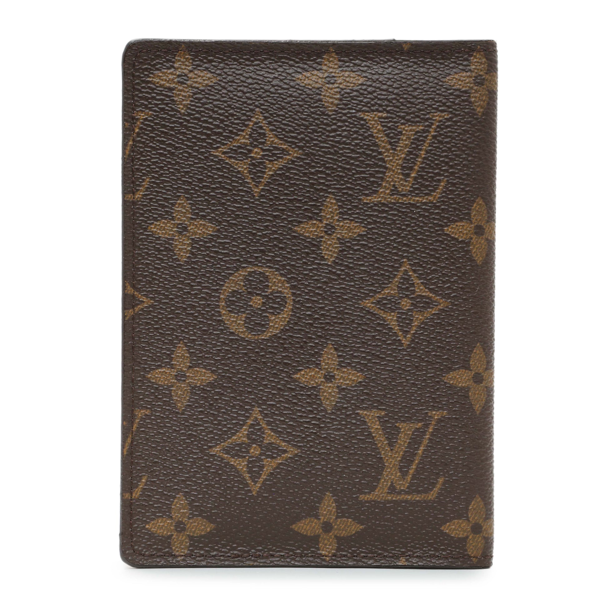 Exclusive Louis Vuitton Monogram Passport Cover — Side View