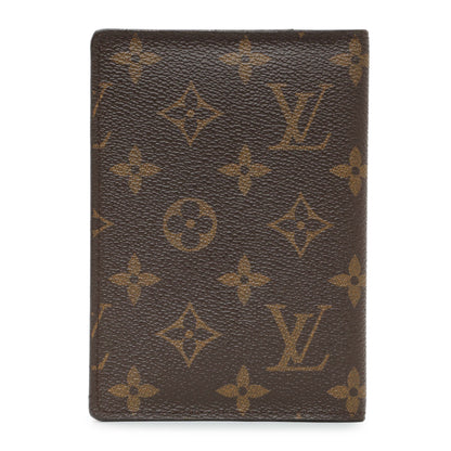 Exclusive Louis Vuitton Monogram Passport Cover — Side View