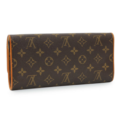 Exclusive Louis Vuitton Monogram Pochette Twin GM — Side View