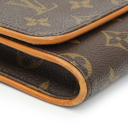 Exclusive Louis Vuitton Monogram Pochette Twin GM — Top View