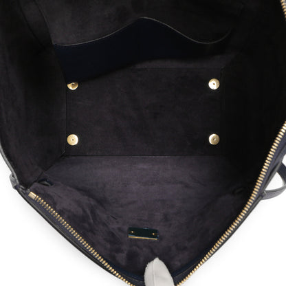 Exclusive Celine Blue Grained Calfskin Mini Belt Bag — Alternate View 8