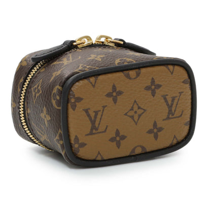 Exclusive Louis Vuitton Reverse Monogram Vanity Bag Charm — Back View