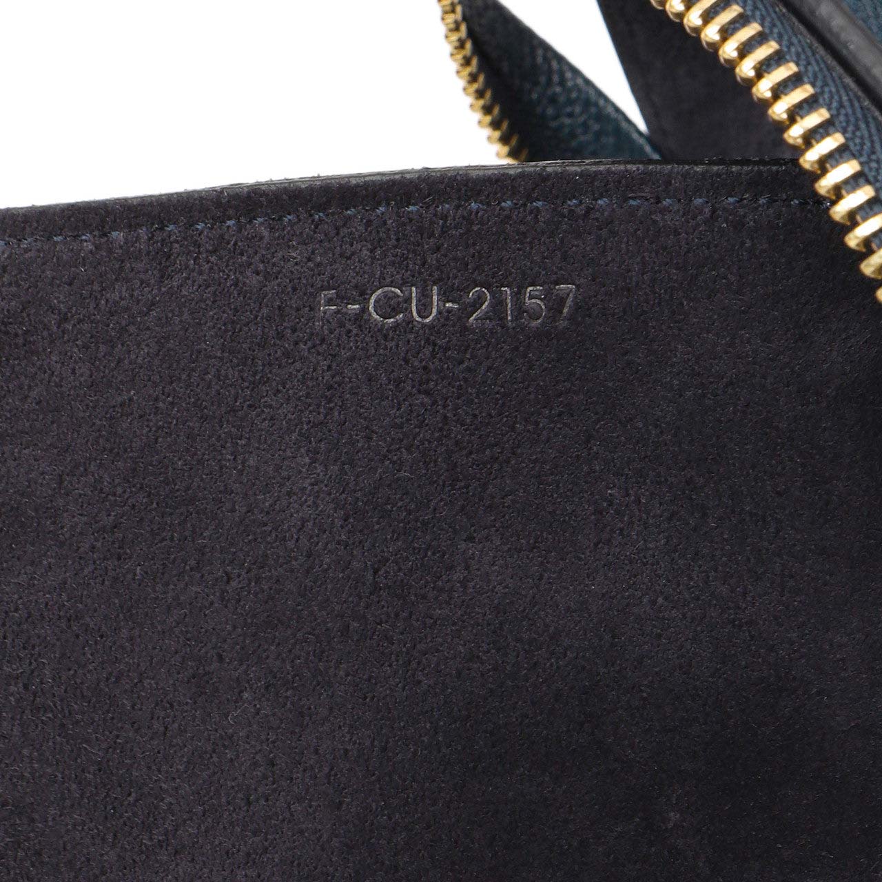 Exclusive Celine Blue Grained Calfskin Mini Belt Bag — Alternate View 11