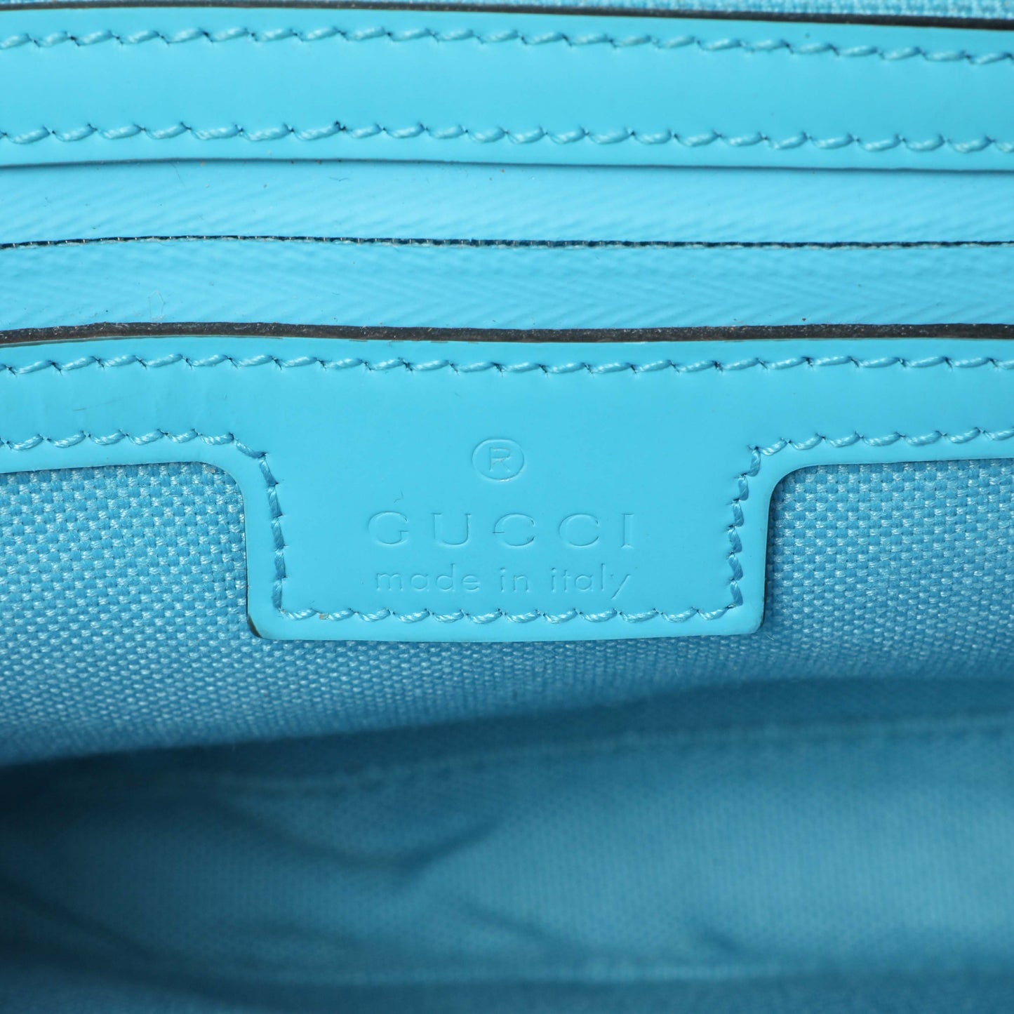 Exclusive Gucci Rubber Effect Calfskin Monogram GG Messenger — Alternate View 10