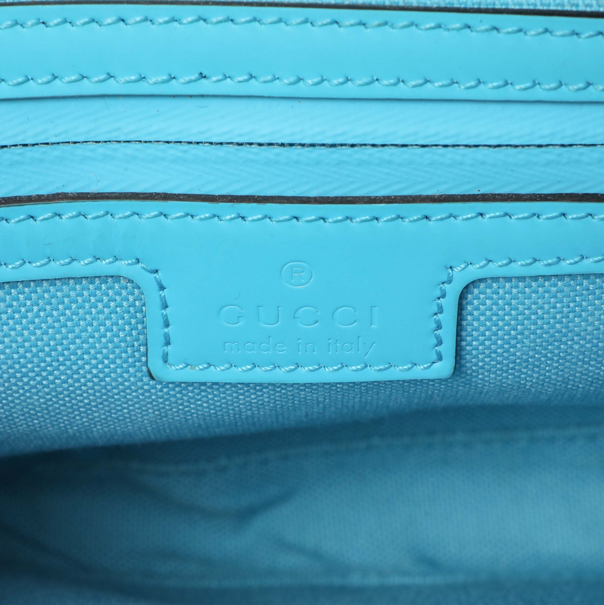 Exclusive Gucci Rubber Effect Calfskin Monogram GG Messenger — Alternate View 10