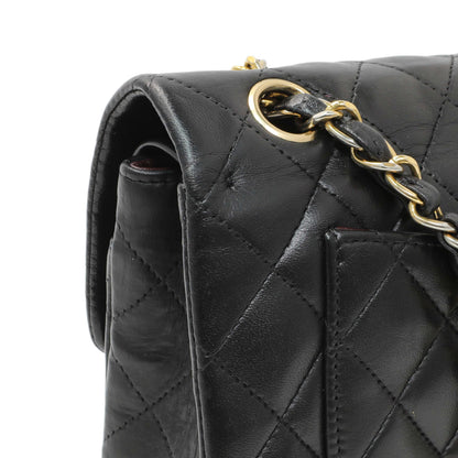 Exclusive Chanel Black Quilted Lambskin Small Double Flap — Alternate View 12