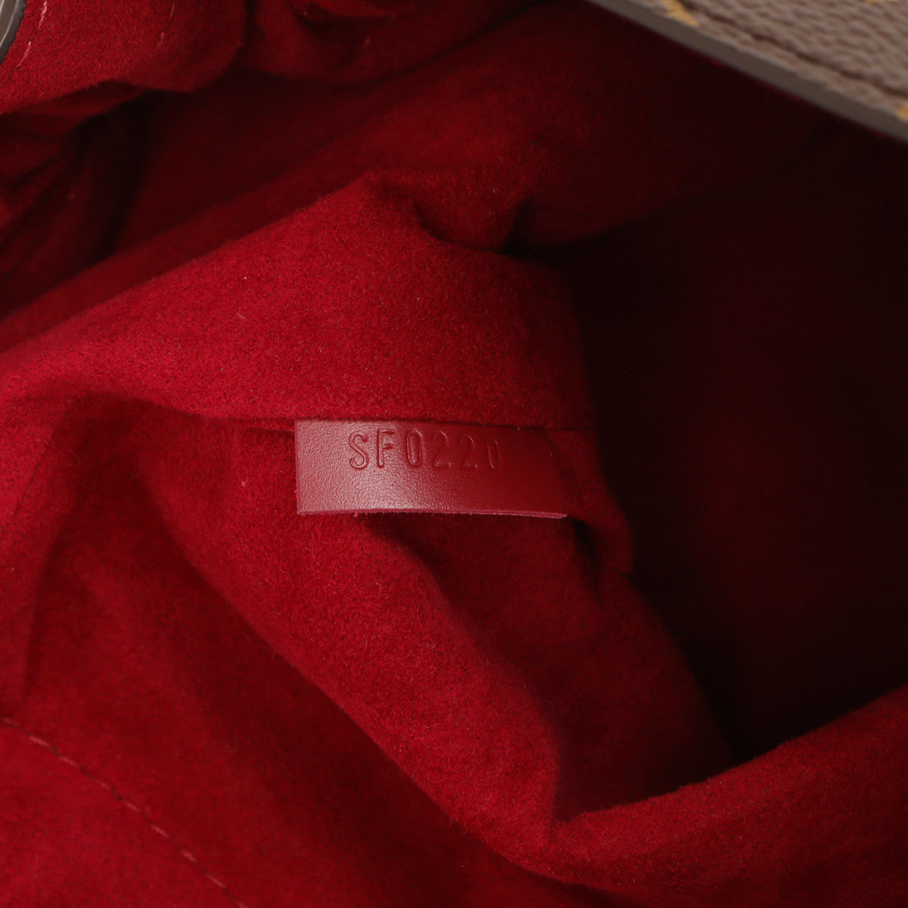 Exclusive Louis Vuitton Monogram Fuchsia Noe Pouch — Lifestyle View