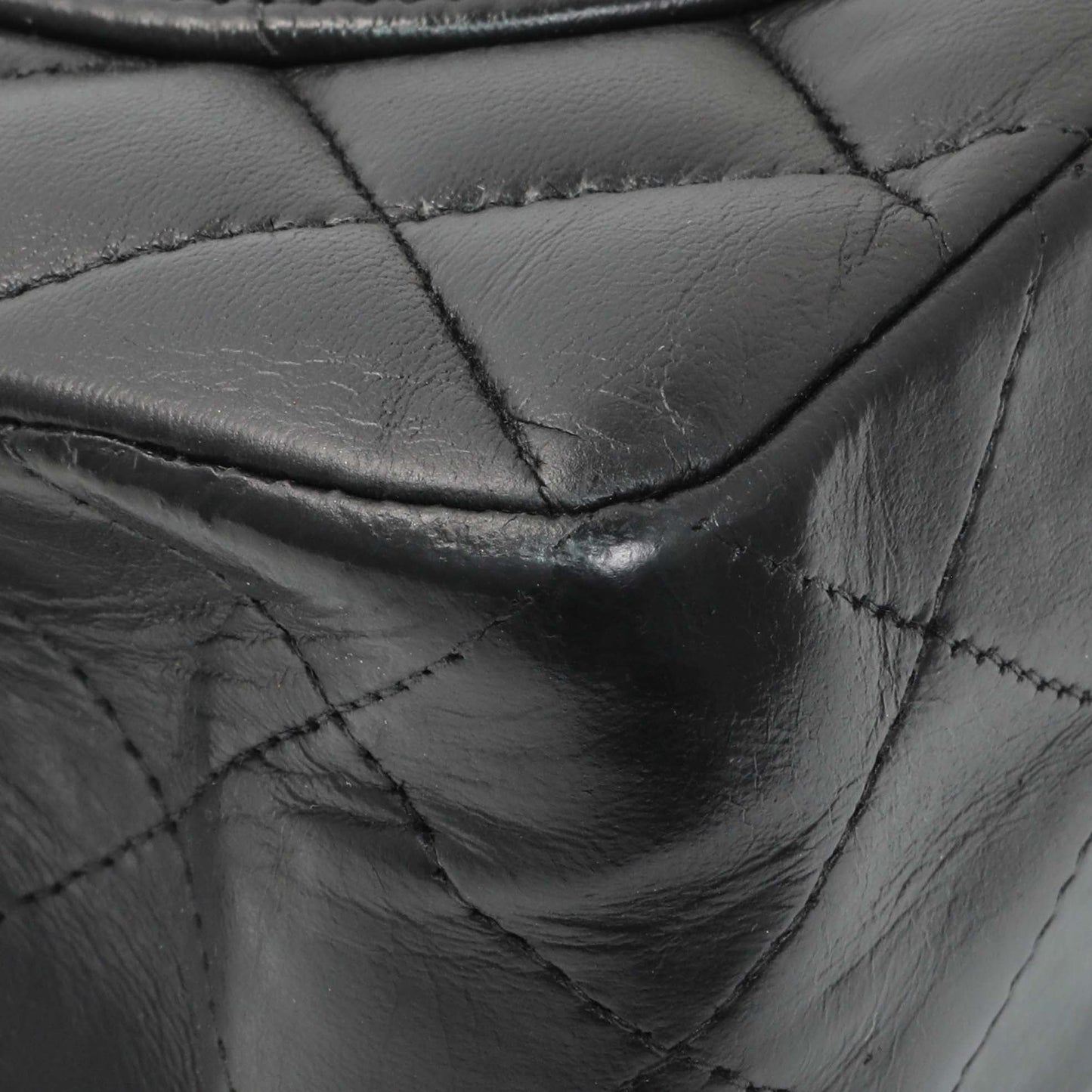 Exclusive Chanel Black Quilted Lambskin Small Double Flap — Lifestyle View