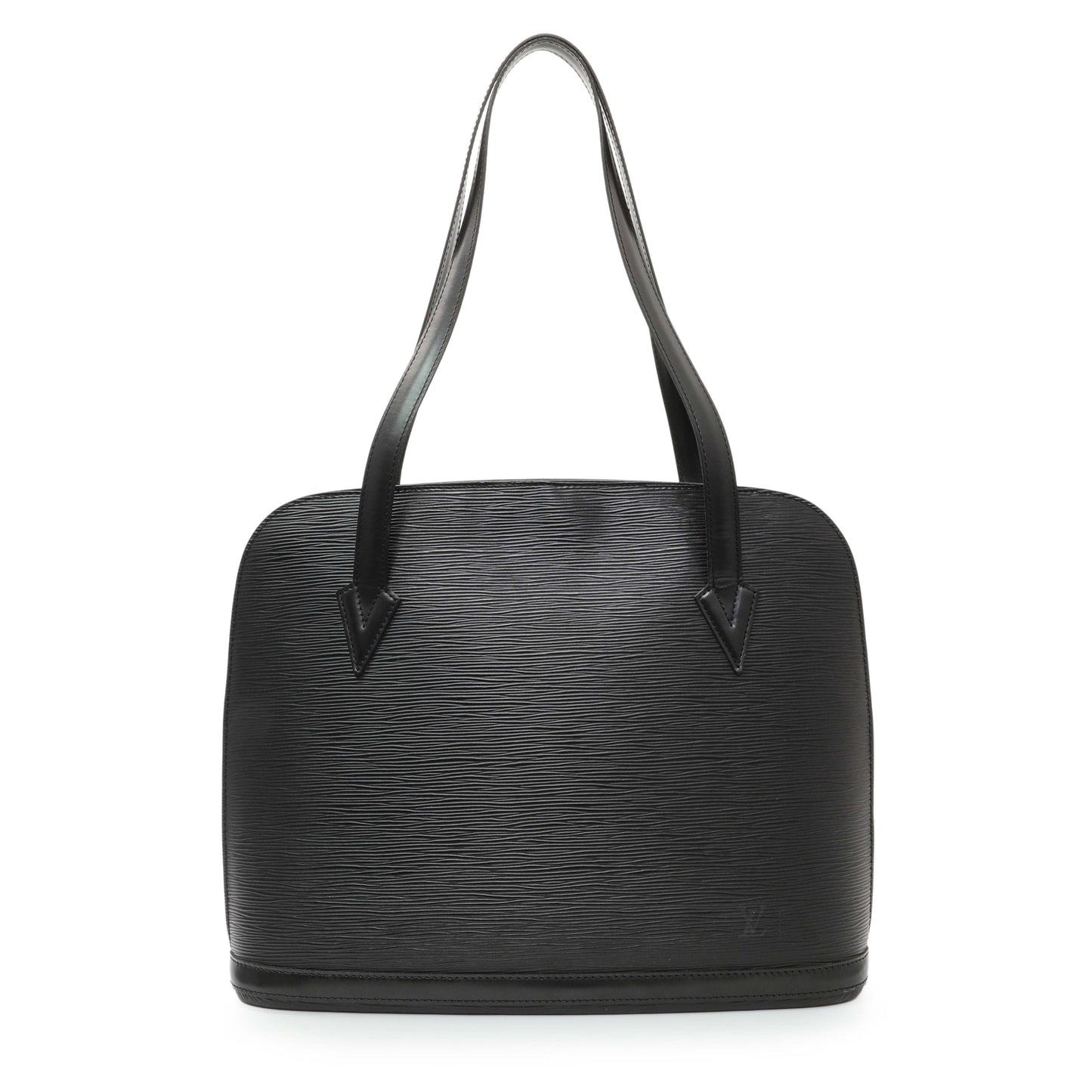 Exclusive Louis Vuitton Black Epi Lussac — Front View