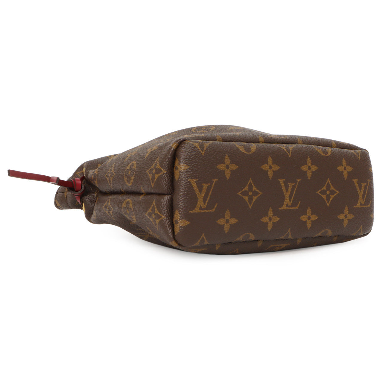 Exclusive Louis Vuitton Monogram Fuchsia Noe Pouch — Back View