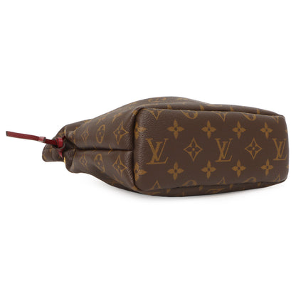 Exclusive Louis Vuitton Monogram Fuchsia Noe Pouch — Back View
