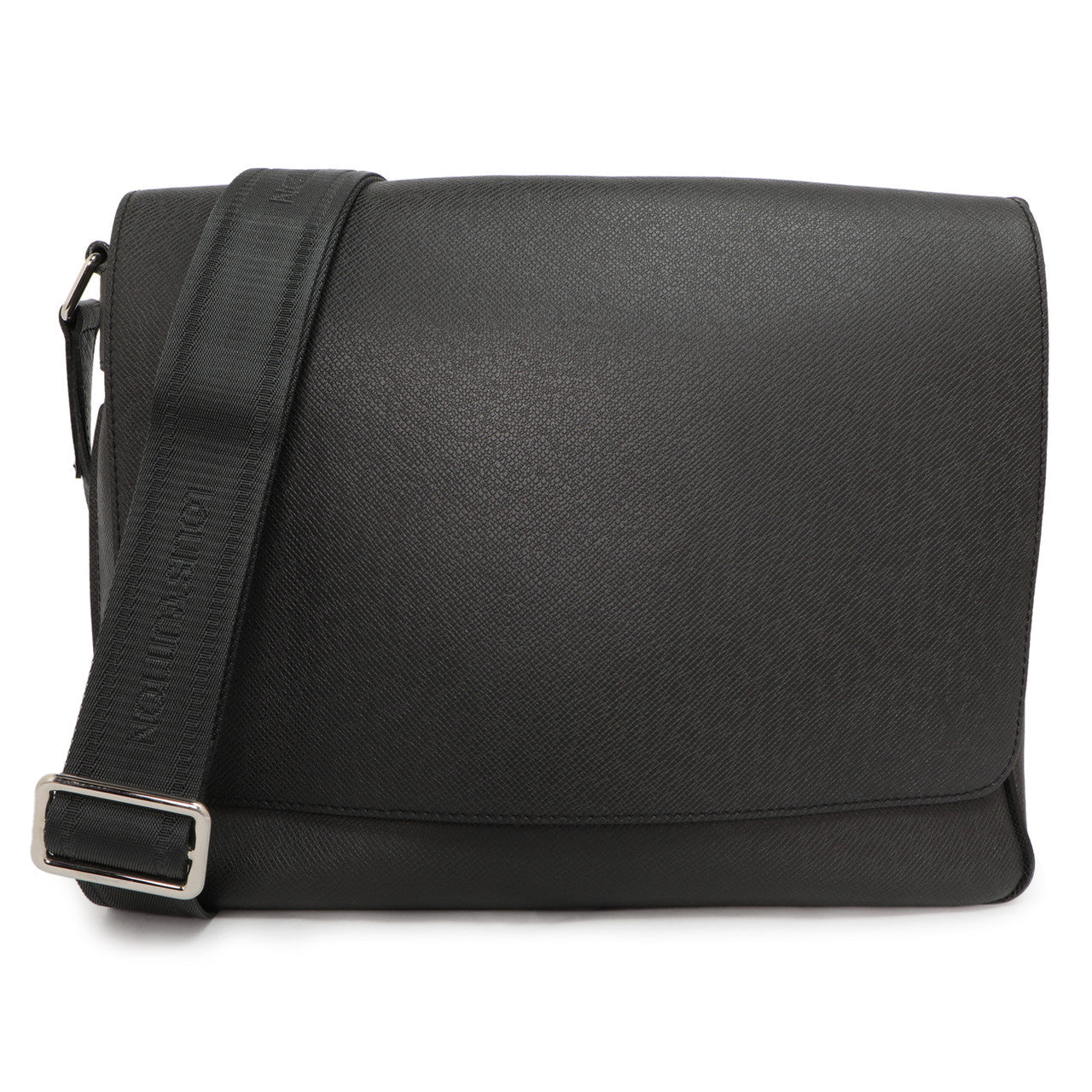 Exclusive Louis Vuitton Ardoise Taiga Roman MM — Front View