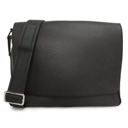 Exclusive Louis Vuitton Ardoise Taiga Roman MM — Front View