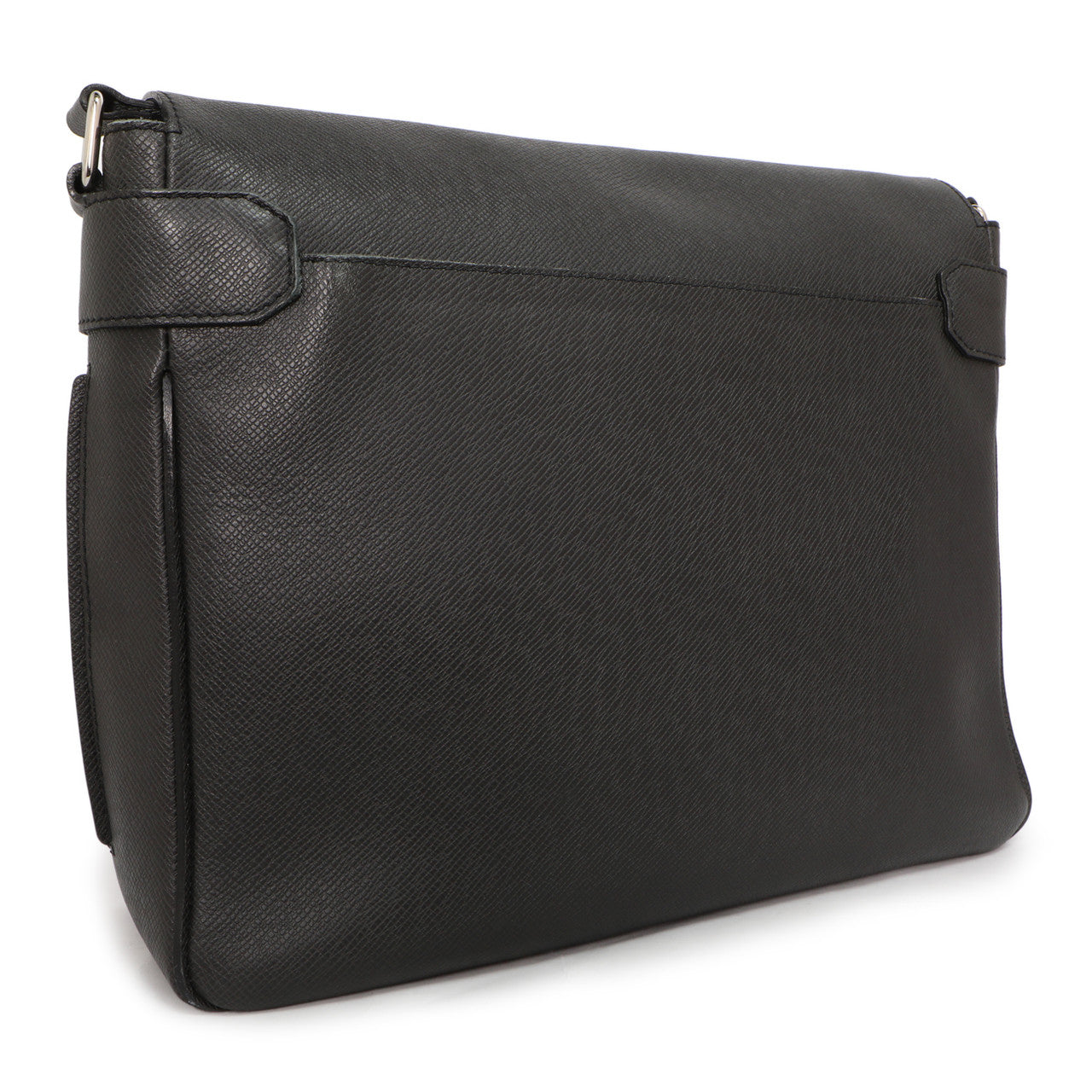 Exclusive Louis Vuitton Ardoise Taiga Roman MM — Side View