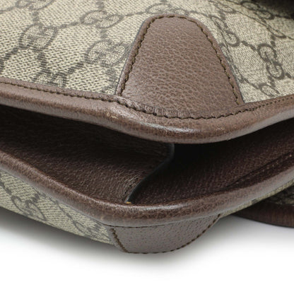 Exclusive Gucci GG Supreme Monogram Web Neo Vintage Messenger Bag — Detail View