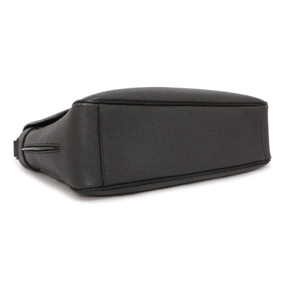 Exclusive Louis Vuitton Ardoise Taiga Roman MM — Back View