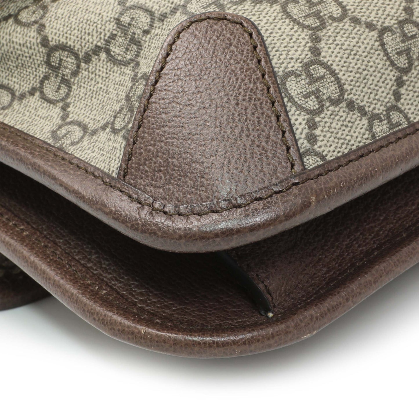 Exclusive Gucci GG Supreme Monogram Web Neo Vintage Messenger Bag — Lifestyle View