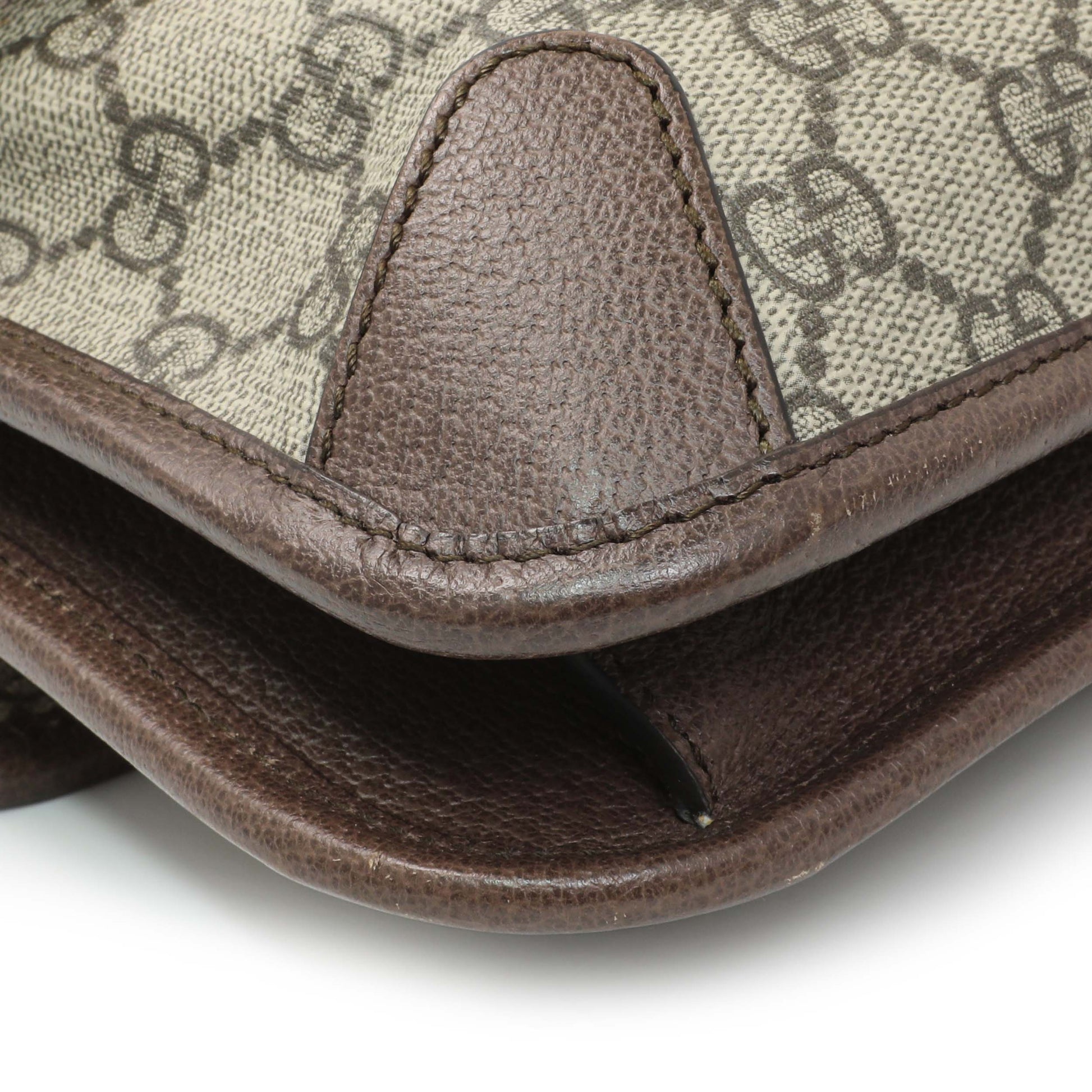 Exclusive Gucci GG Supreme Monogram Web Neo Vintage Messenger Bag — Lifestyle View