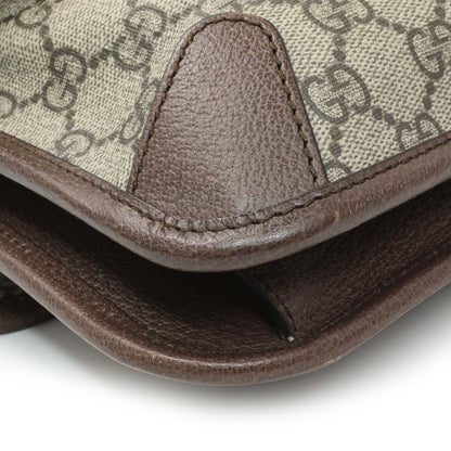 Exclusive Gucci GG Supreme Monogram Web Neo Vintage Messenger Bag — Lifestyle View