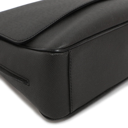 Exclusive Louis Vuitton Ardoise Taiga Roman MM — Top View