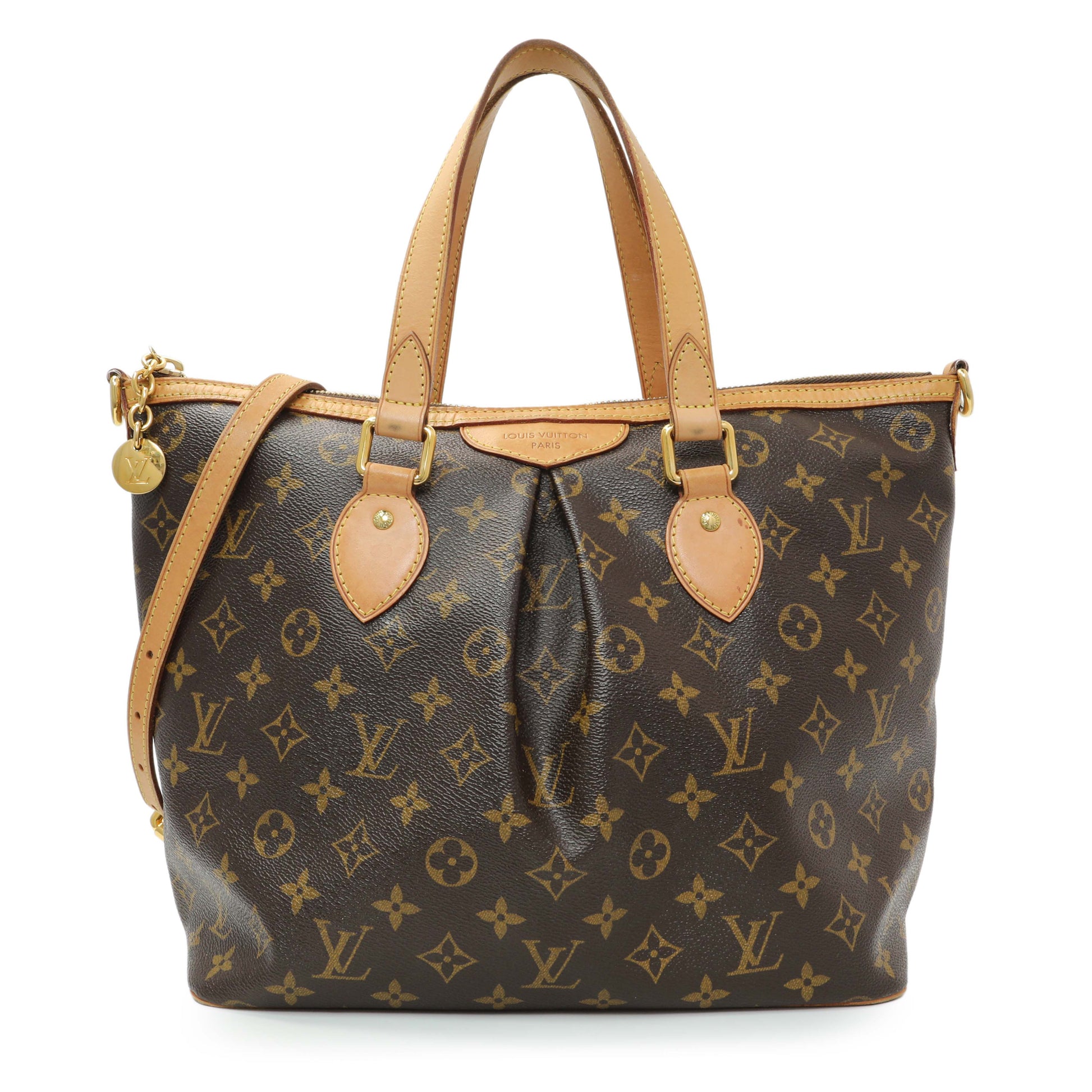 Exclusive Louis Vuitton Monogram Palermo PM — Front View