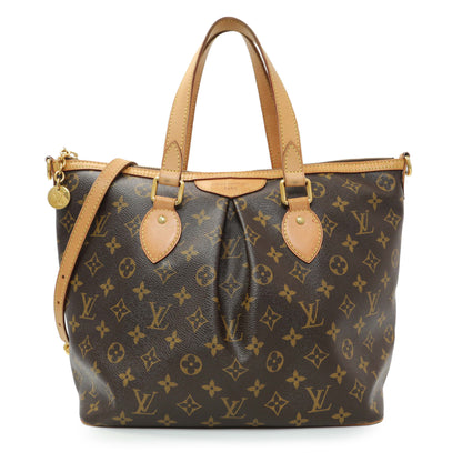 Exclusive Louis Vuitton Monogram Palermo PM — Front View