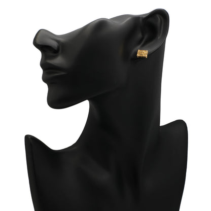 Exclusive Louis Vuitton Petite Malle Earrings — Back View