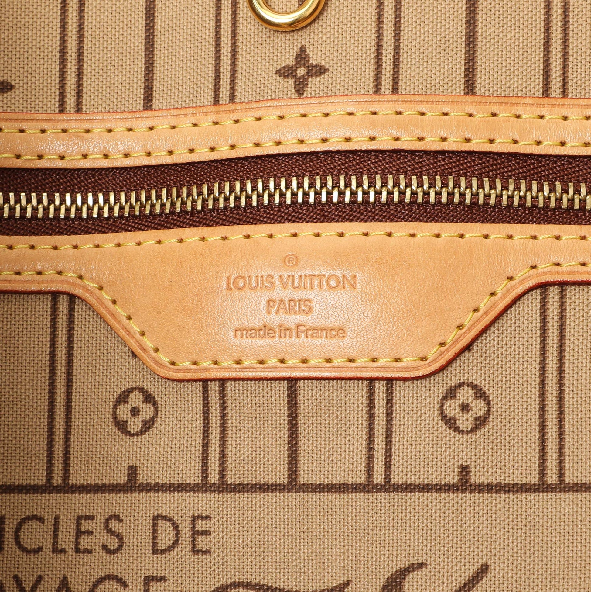 Exclusive Louis Vuitton Monogram Neverfull MM — Alternate View 9