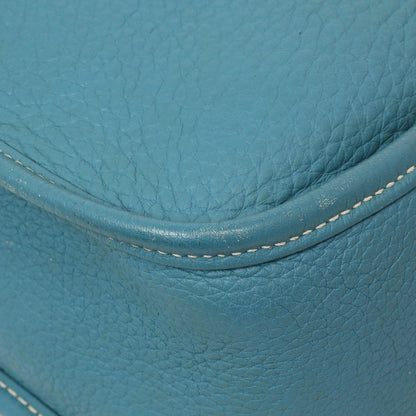 Exclusive Hermes Blue Jean Clemence Evelyne III GM — Top View