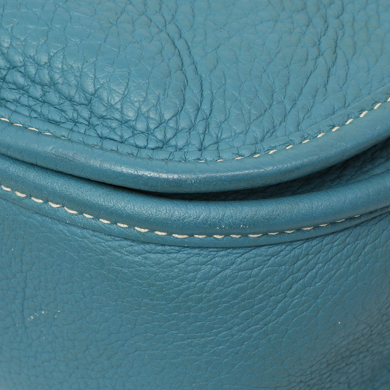 Exclusive Hermes Blue Jean Clemence Evelyne III GM — Alternate View 7