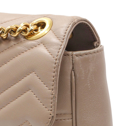 Exclusive Gucci Porcelain Rose Calfskin Matelasse Medium GG Marmont Shoulder Bag — Alternate View 13