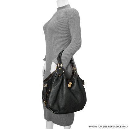 Exclusive Louis Vuitton Black Monogram Mahina L — Alternate View 8