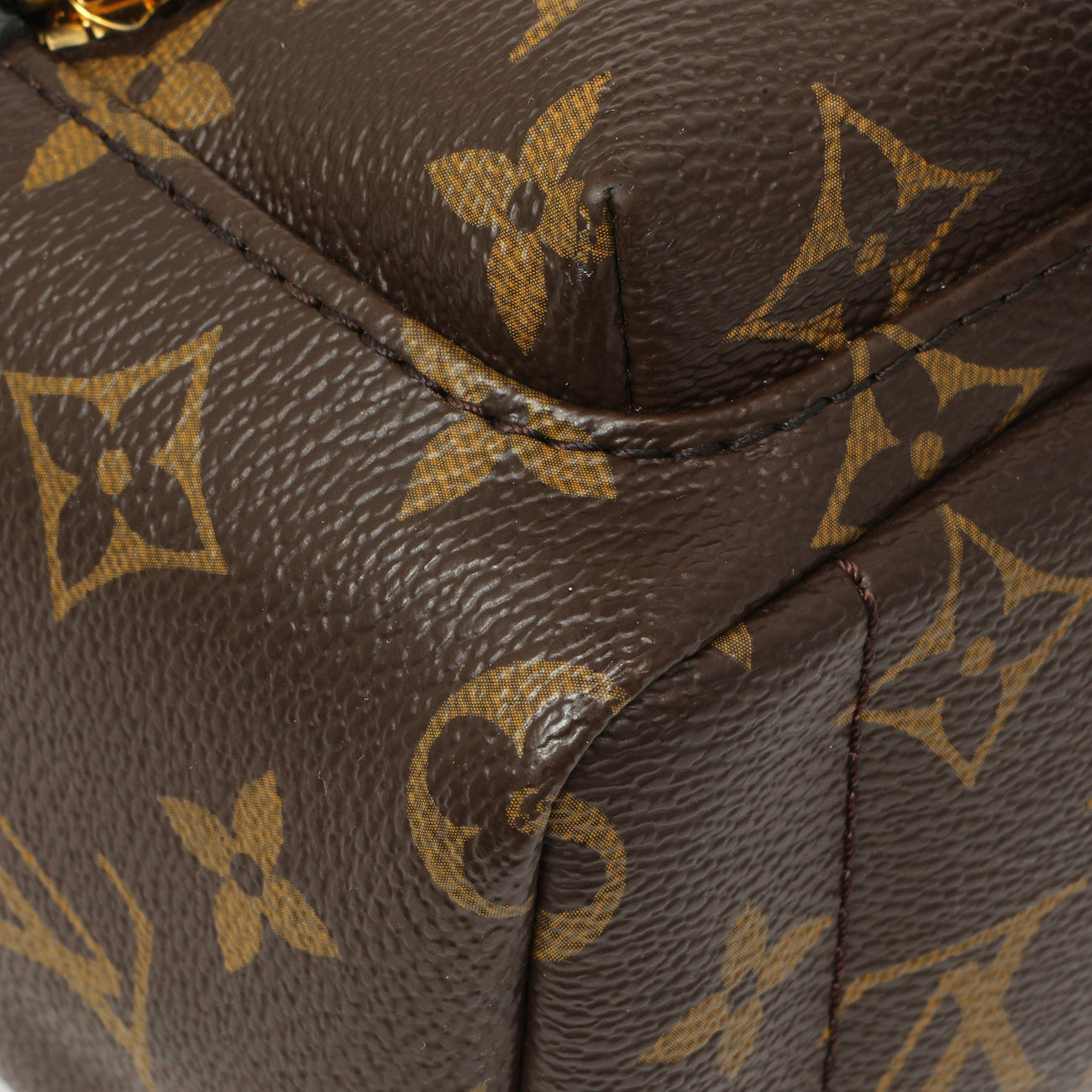 Exclusive Louis Vuitton Monogram My World Tour Palm Springs Backpack Mini — Top View