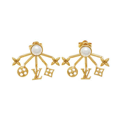 Exclusive Louis Vuitton Cruiser Earrings — Front View