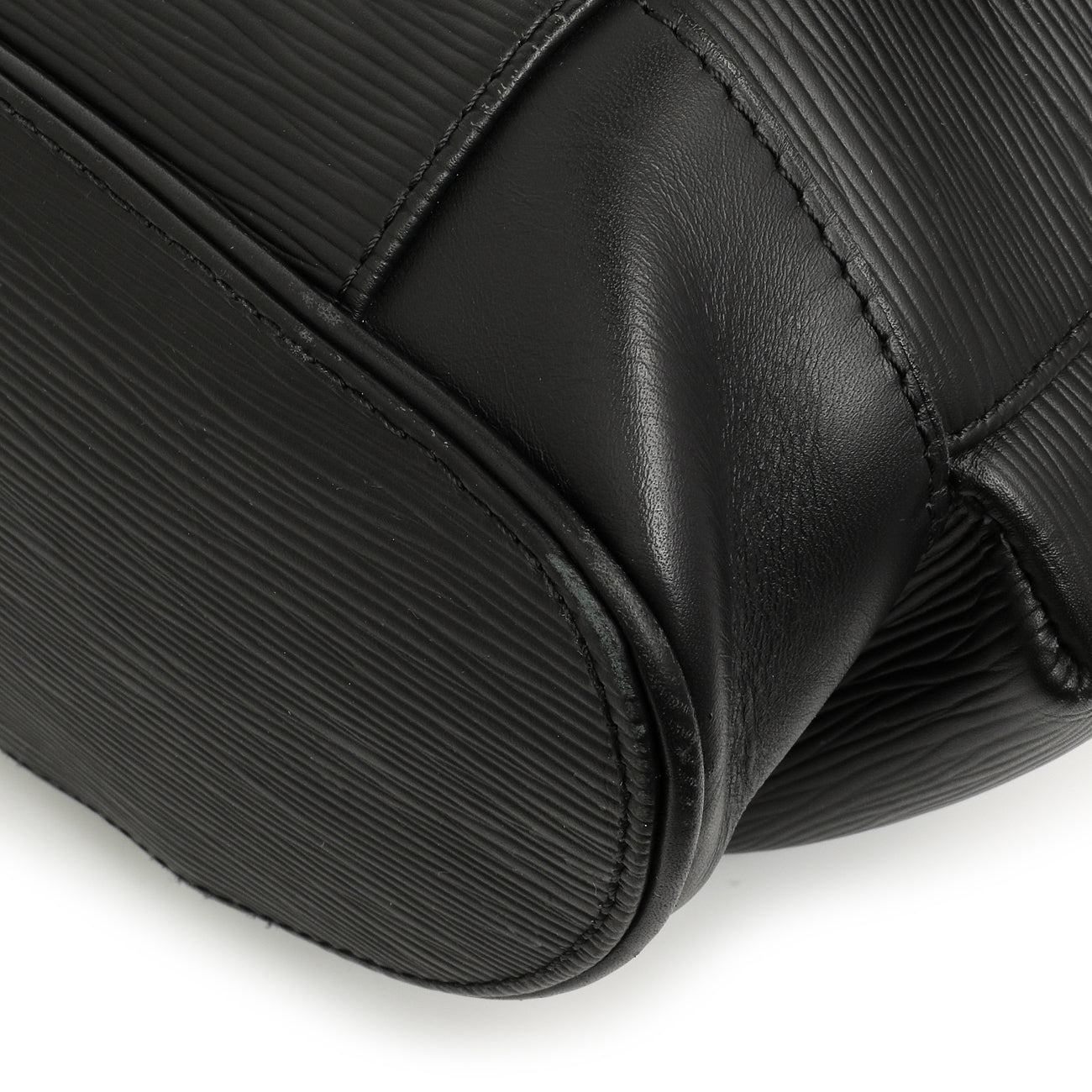 Exclusive Louis Vuitton Black Epi Christopher Backpack PM — Alternate View 9