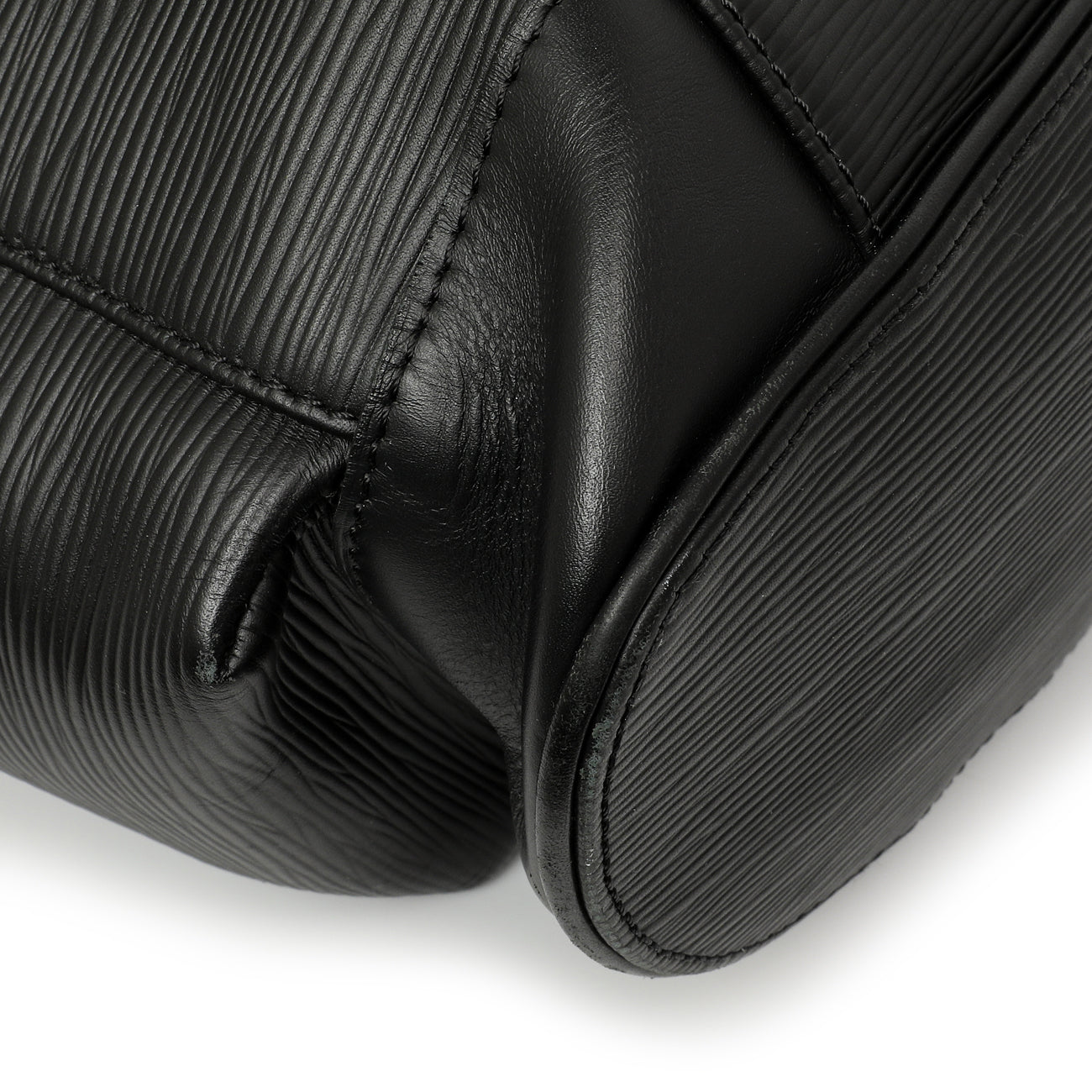 Exclusive Louis Vuitton Black Epi Christopher Backpack PM — Alternate View 7