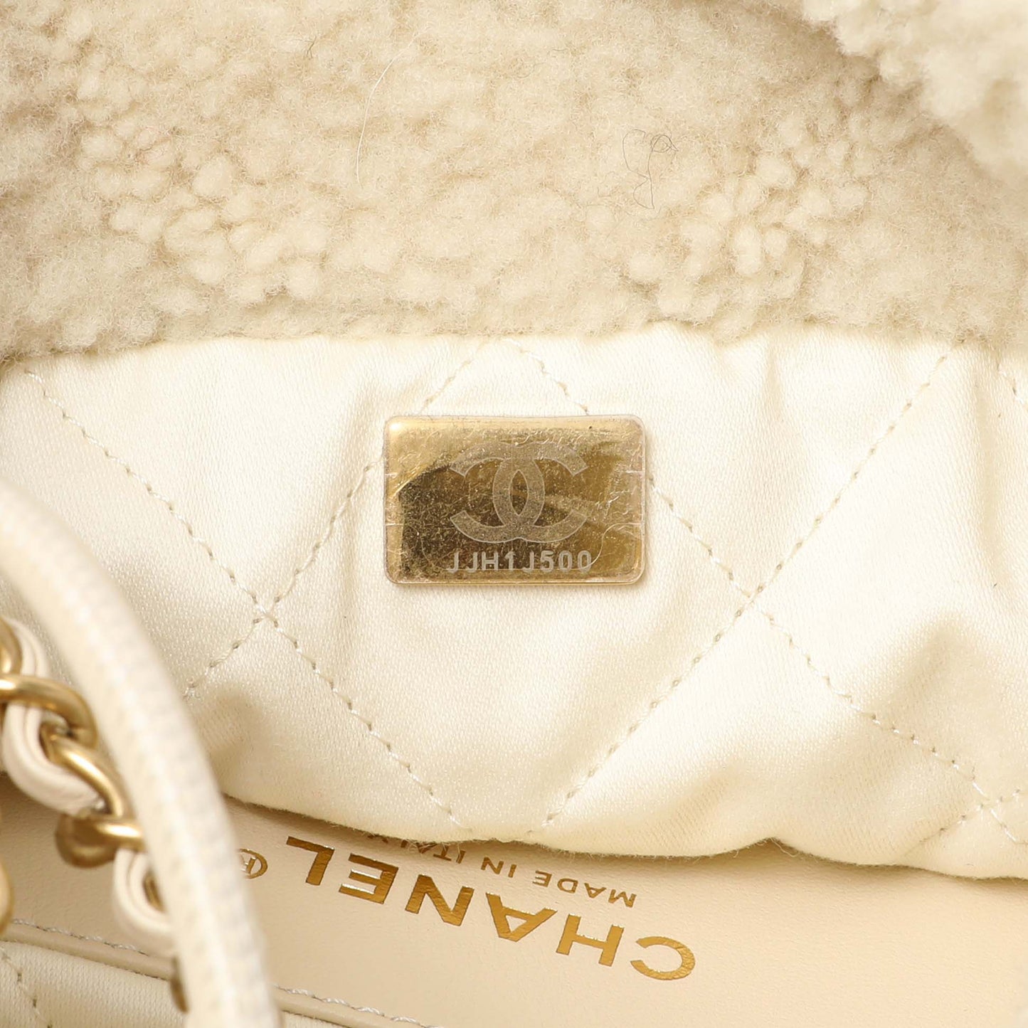 Exclusive Chanel Shearling Mini Chanel 22 — Lifestyle View
