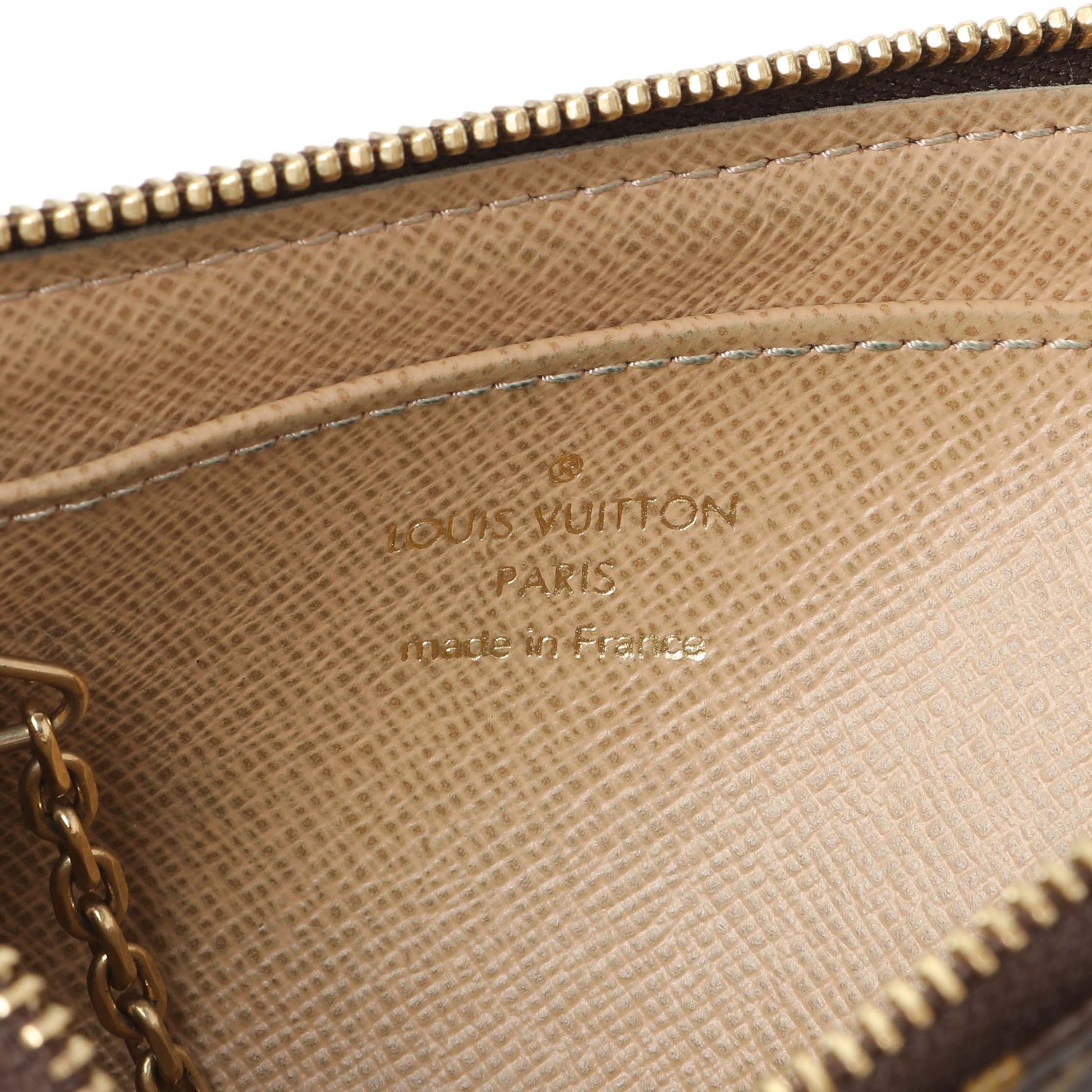 Exclusive Louis Vuitton Monogram Trunks and Bags Complice Key Pouch — Detail View