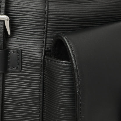 Exclusive Louis Vuitton Black Epi Christopher Backpack PM — Alternate View 11