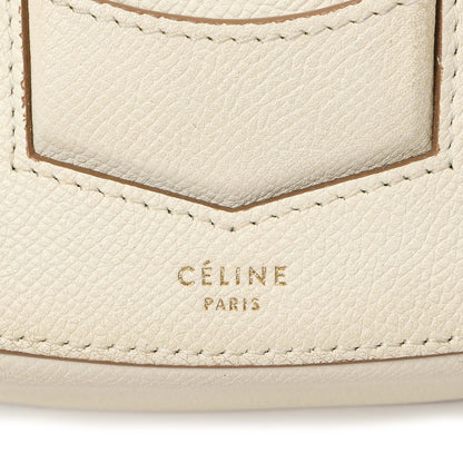 Exclusive Celine Ivory Grained Calfskin Small Trotteur — Lifestyle View
